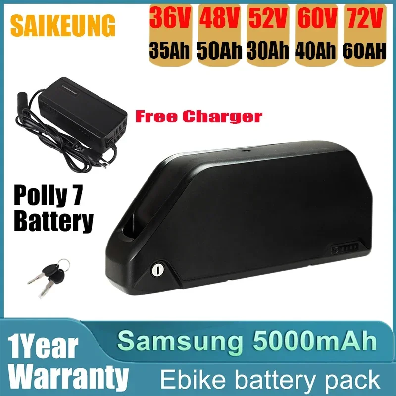 72V 40Ah Lifepo4 Battery Pack - 48V 50ah 52V 60V 36V 72v