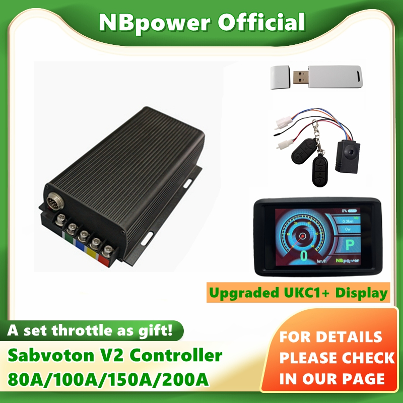 72V 100A Sabvoton Controller - Chứng Khoán Hoa Kỳ Sabvoton(MQCON) v1