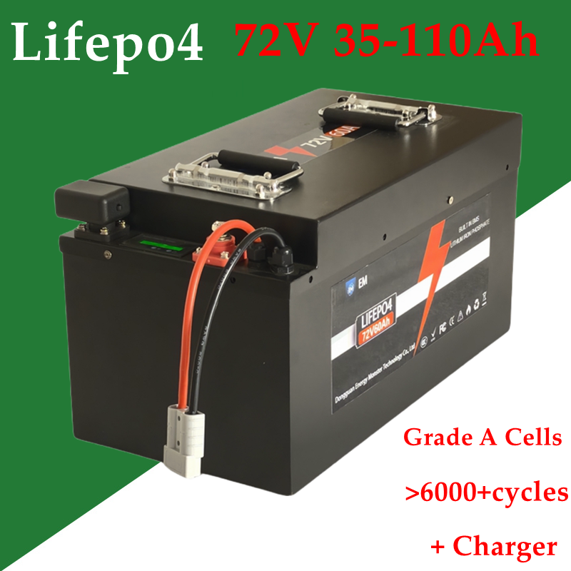 72V 35Ah Lithium Battery 40Ah  - đánh giá và giá 72V 40Ah Lifepo4 Battery Pack