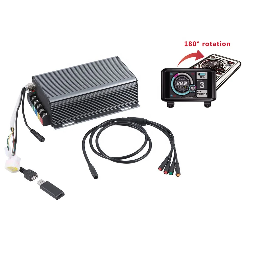 Ebike 48v 72v QS V3 5000w Moto - đánh giá và giá 72V 100A Sabvoton Controller