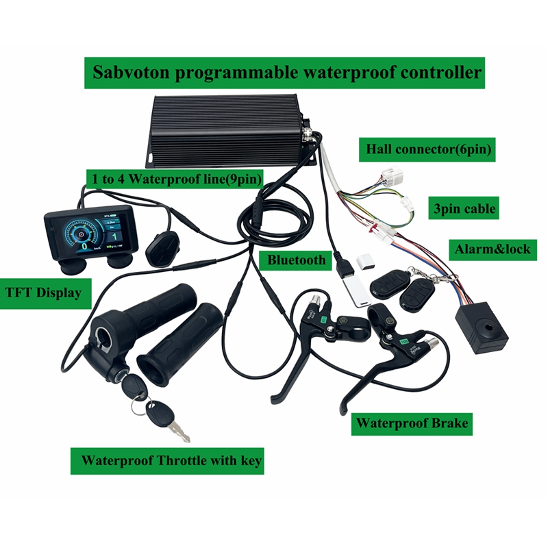 Sabvoton(MQCON) SVMC V2 72V 80 - đánh giá và giá 72V 100A Sabvoton Controller