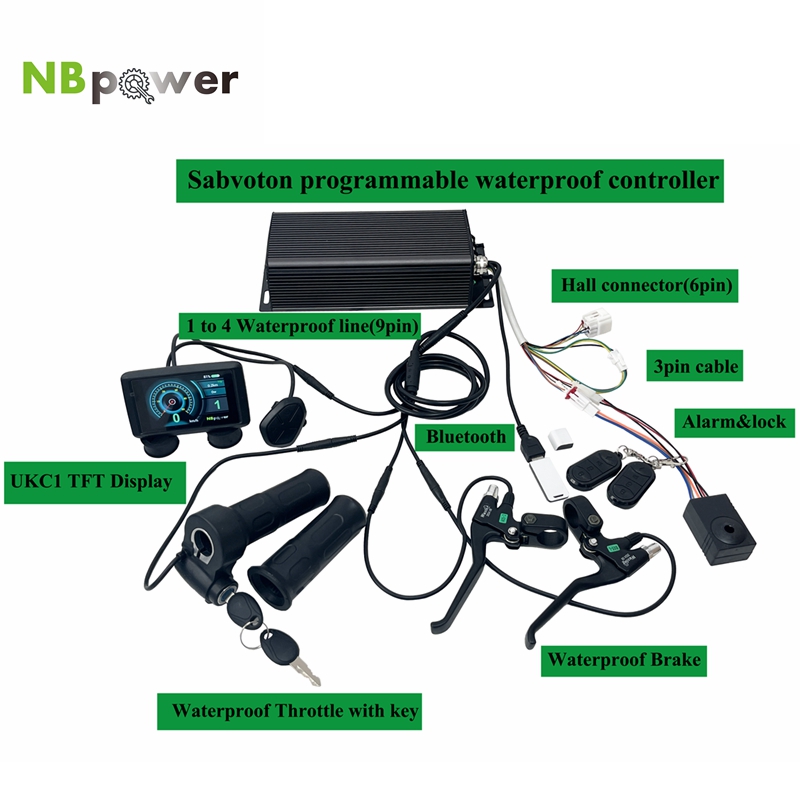 Programmable Sabvoton SVMC 72V - đánh giá và giá 72V 100A Sabvoton Controller