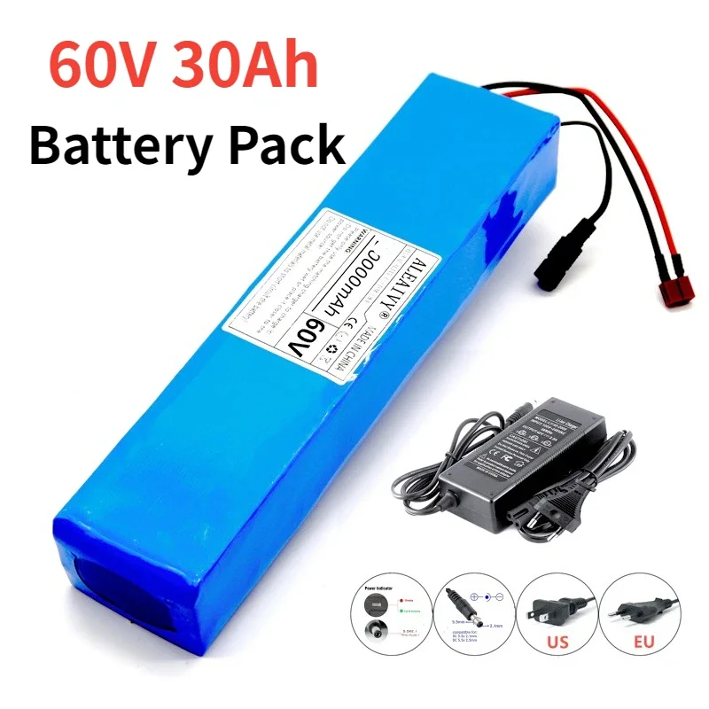Electric Bike Scooter 18650 Li - đánh giá và giá 60V 50Ah Electric Scooter Battery