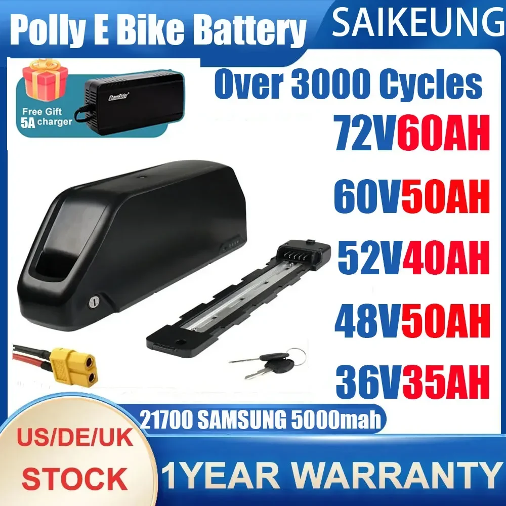 Electric bicycle bike battery  - đánh giá và giá 72V 50Ah 21700 Lithium Battery